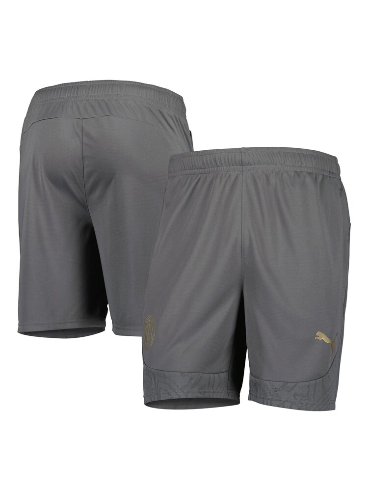 Puma Grey AC Milan Training Shorts - Image 5 of 5