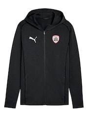 Puma Black Barnsley Casual Hooded Jacket - Image 3 of 3