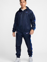 Nike Blue Chelsea NSW Woven Tracksuit - Image 1 of 5