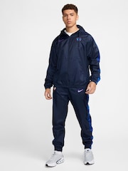 Nike Blue Chelsea NSW Woven Tracksuit - Image 4 of 5