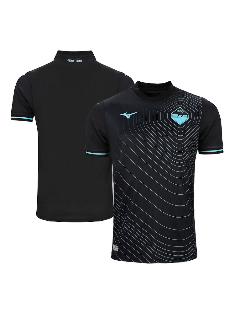 Fanatics Lazio Mizuno Third Black Shirt 2024-25 - Image 1 of 5