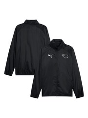 Puma Black Kids Derby County Training All Weather Jacket - Image 1 of 3