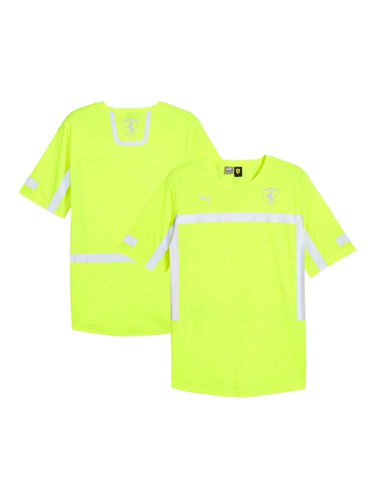 Fanatics Yellow Scuderia Ferrari 2024 Team Reflective T-Shirt - Image 1 of 3