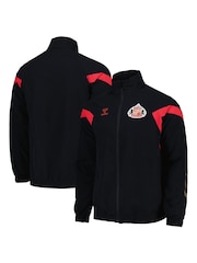 Hummel Black Sunderland Hummel Travel Woven Jacket - Image 1 of 3