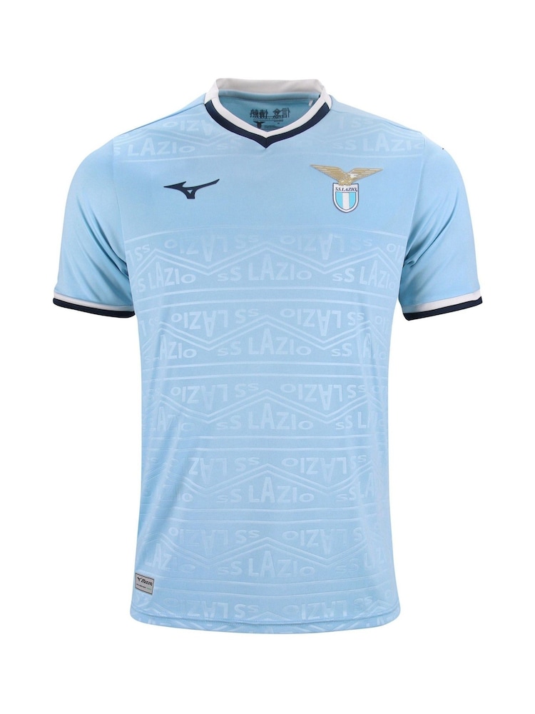 Fanatics Kids Blue Lazio Mizuno Home Shirt 2024-25 - Image 2 of 5 Fanatics Kids Blue Lazio Mizuno Home Shirt 2024-25 - Image 2 of 5