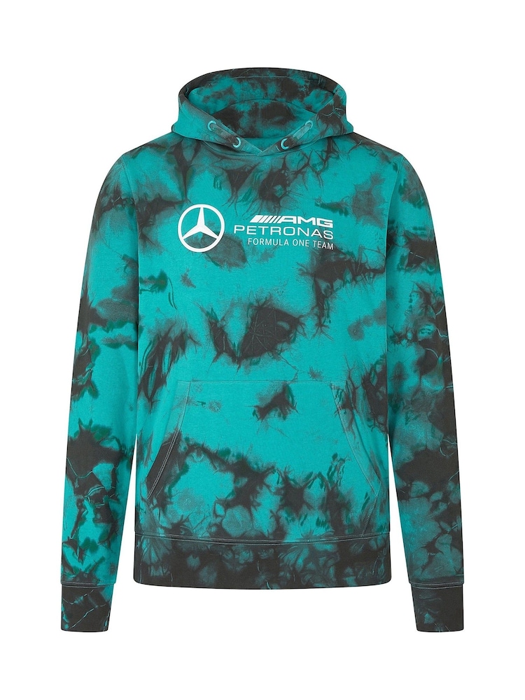 Fanatics Green Mercedes AMG Petronas Tie Dye Hoodie - Image 3 of 3
