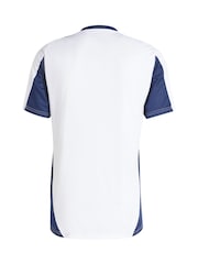 adidas White Real Madrid Training Jersey - Image 5 of 5