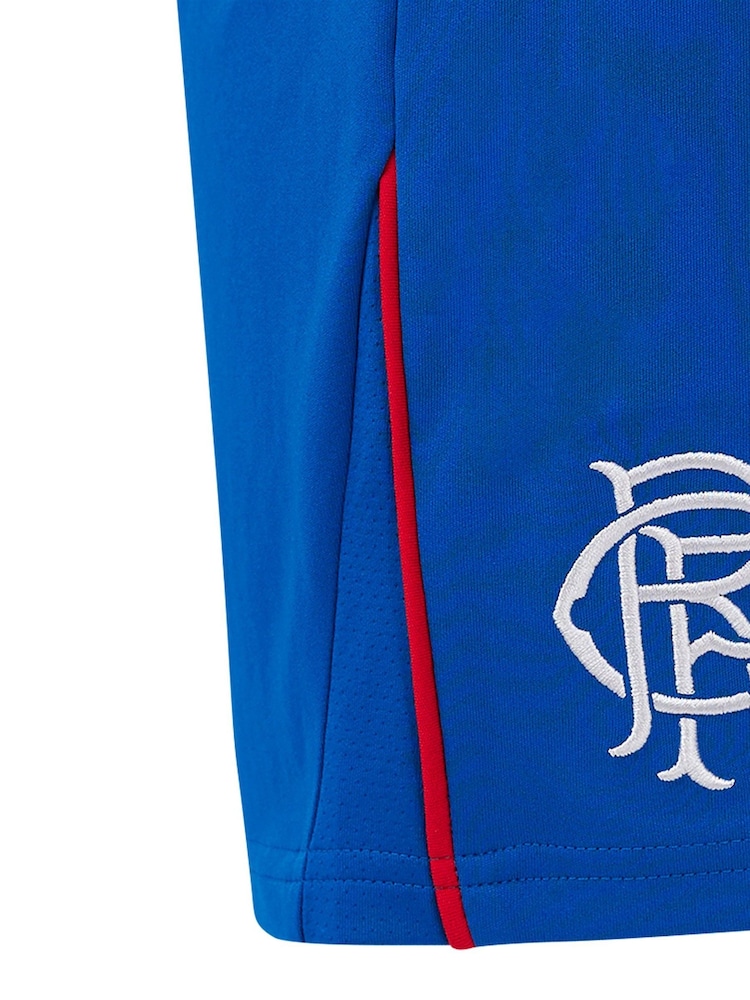 Castore Blue Kids Glasgow Rangers Away Shorts 2024-25 - Image 4 of 4 Castore Blue Kids Glasgow Rangers Away Shorts 2024-25 - Image 4 of 4