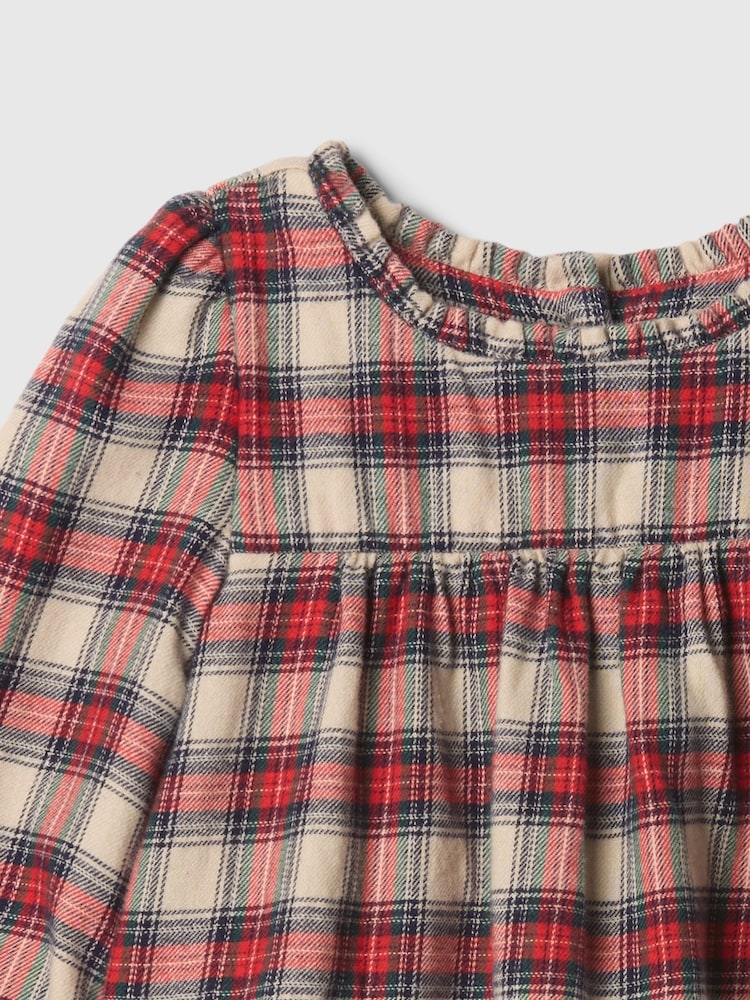 Gap Red Check Dress and Bow Set (Newborn-24mths) - Image 3 of 3