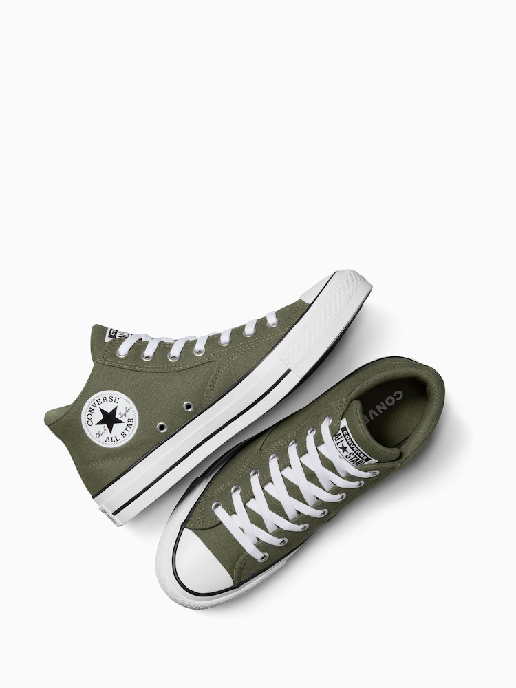 Converse Grey Chuck Taylor Malden Street Trainers - Image 5 of 7