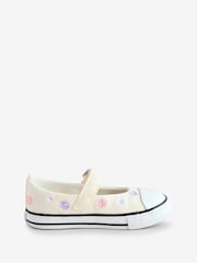 Converse Cream Infant Chuck Taylor Dainty Mary Jane Shoes - Image 1 of 14