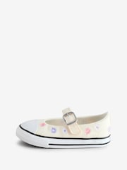 Converse Cream Infant Chuck Taylor Dainty Mary Jane Shoes - Image 2 of 14