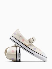 Converse Cream Infant Chuck Taylor Dainty Mary Jane Shoes - Image 7 of 14
