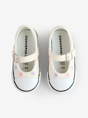 Converse Cream Infant Chuck Taylor Dainty Mary Jane Shoes - Image 8 of 14