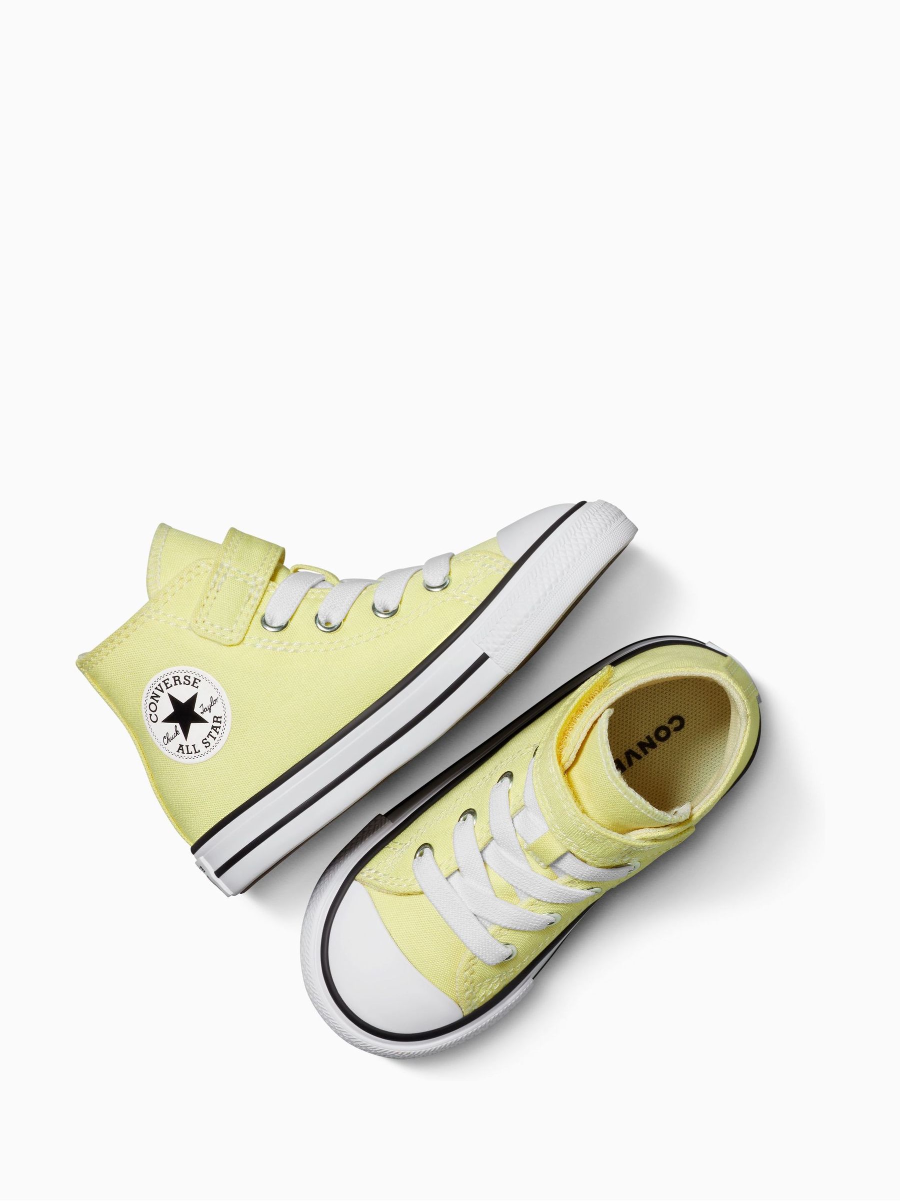 Buy Converse Yellow Infant Chuck Taylor 1V Easy On Trainers from