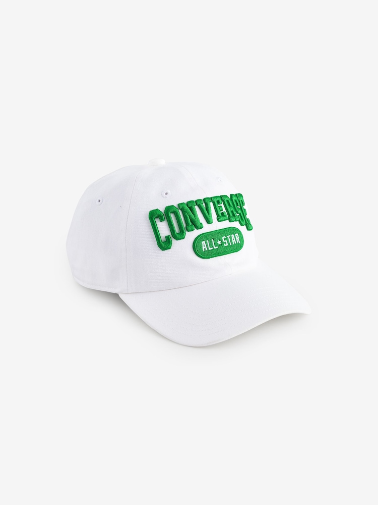 Converse White All Star Baseball Cap - Image 1 of 4 Converse White All Star Baseball Cap - Image 1 of 4