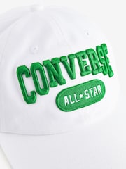 Converse White All Star Baseball Cap - Image 3 of 4