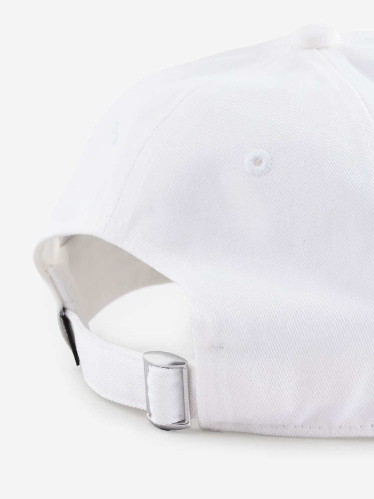 Converse White All Star Baseball Cap - Image 4 of 4 Converse White All Star Baseball Cap - Image 4 of 4