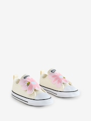 Converse Cream Chuck Taylor All Star One Strap Trainers - Image 3 of 9