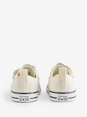 Converse Cream Chuck Taylor All Star One Strap Trainers - Image 4 of 9