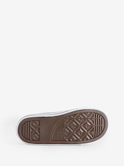 Converse Cream Chuck Taylor All Star One Strap Trainers - Image 7 of 9