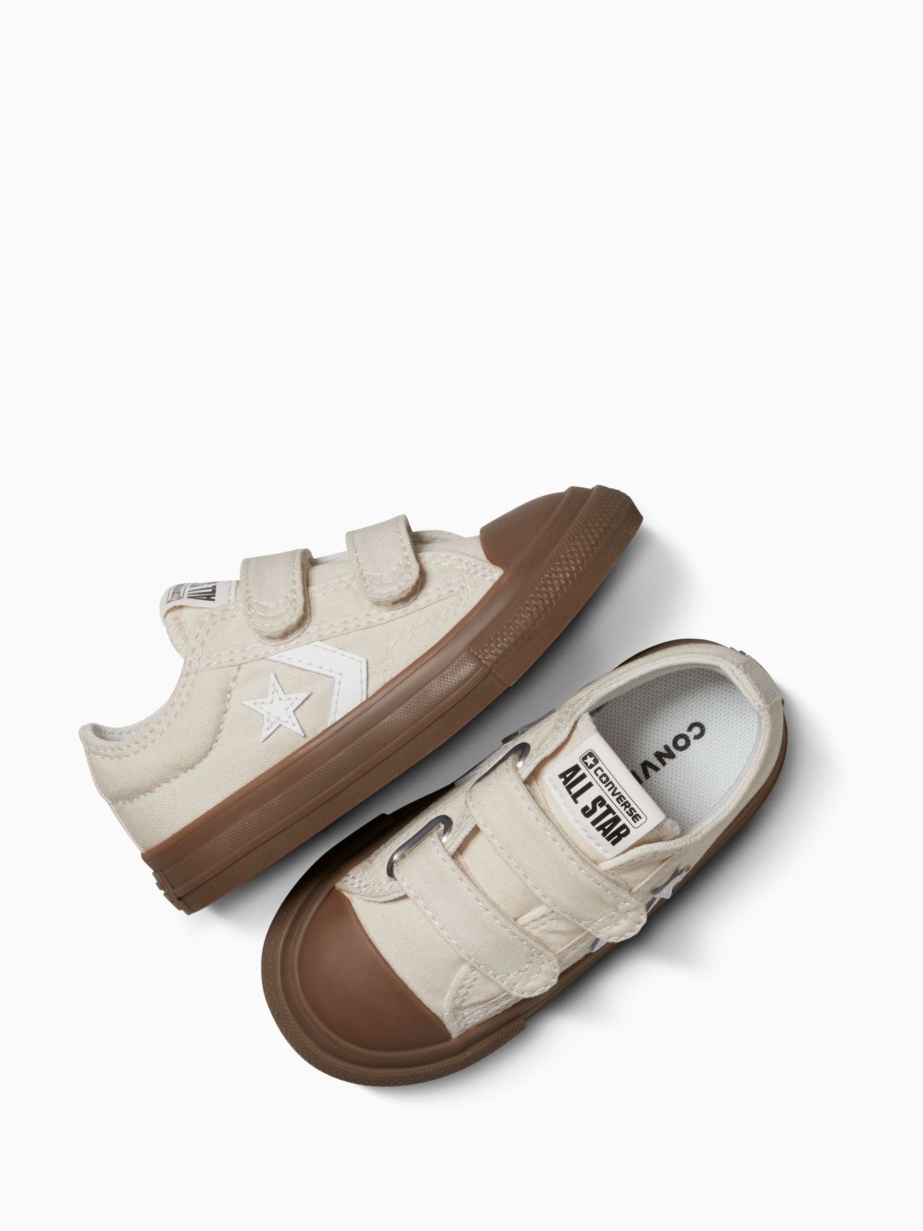 Buy Converse Brown Infant Star Player 76 2V Gum Sole Trainers from