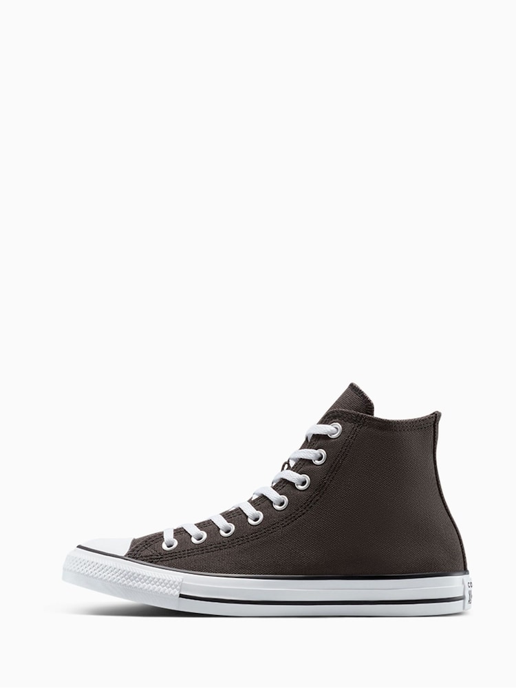 Converse Grey Chuck Taylor All Star High Trainers - Image 2 of 7