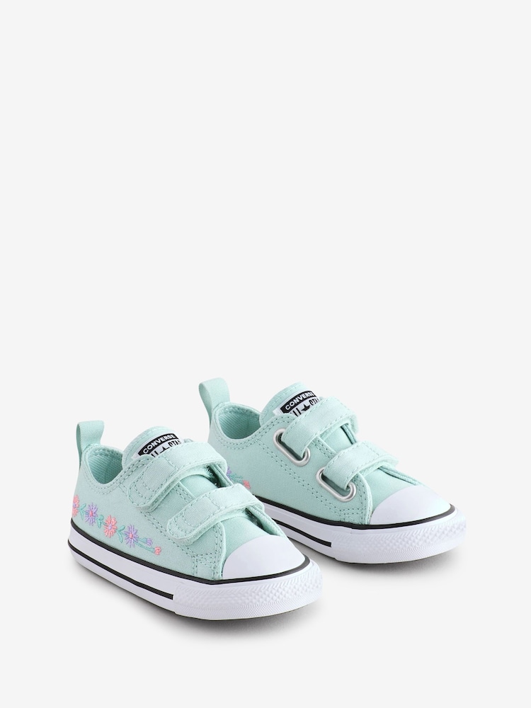 Converse Blue Chuck Taylor All Star 2V Trainers - Image 6 of 17