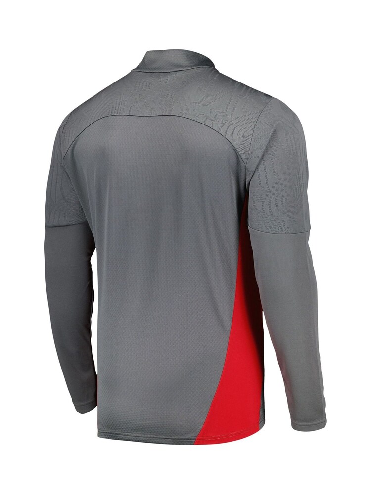 Puma Grey AC Milan Training 1/4 Zip Top - Image 3 of 3