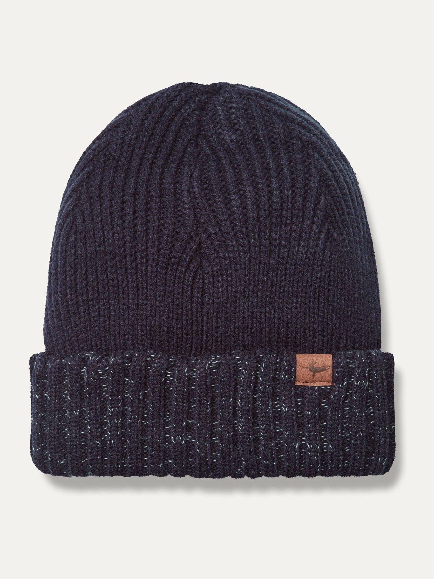 Sealskinz Women's Navy Waterproof Roll Cuff Beanie Blue - Image 7