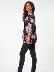 Roman Pink Jacquard Floral Tunic - Image 4 of 6