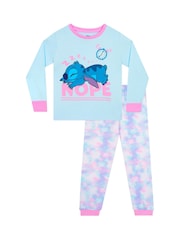 Character Disney Lilo And Stitch Tie Dye 100% Cotton Pyjamas - صورة 4 من 9