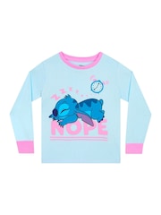 Character Disney Lilo And Stitch Tie Dye 100% Cotton Pyjamas - صورة 6 من 9