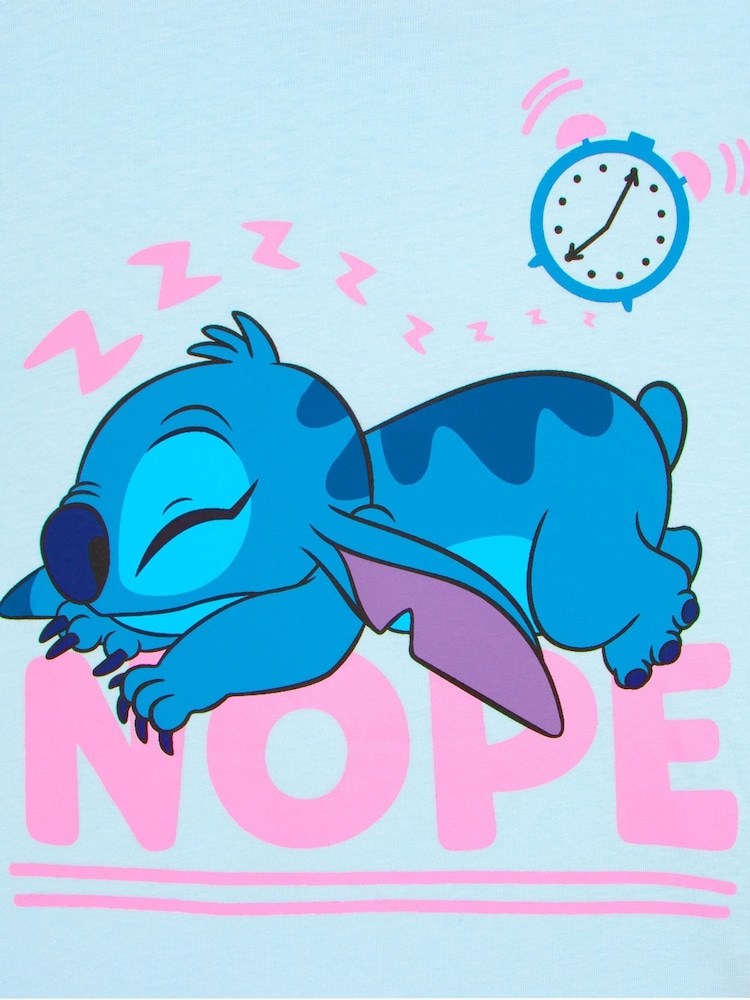 Character Disney Lilo And Stitch Tie Dye 100% Cotton Pyjamas - صورة 9 من 9