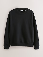 Noir/bleu marine Bleu/ Gris chinée - Jersey Col rond Sweat-shirt 3 Pack - Image 12 de 14