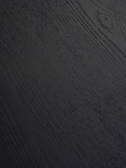 Julian Bowen Black Louis Fluted Round Dining Table - Image 6 of 9