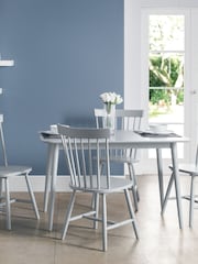 Julian Bowen Grey Torino Rectangular Dining Table - Image 1 of 3