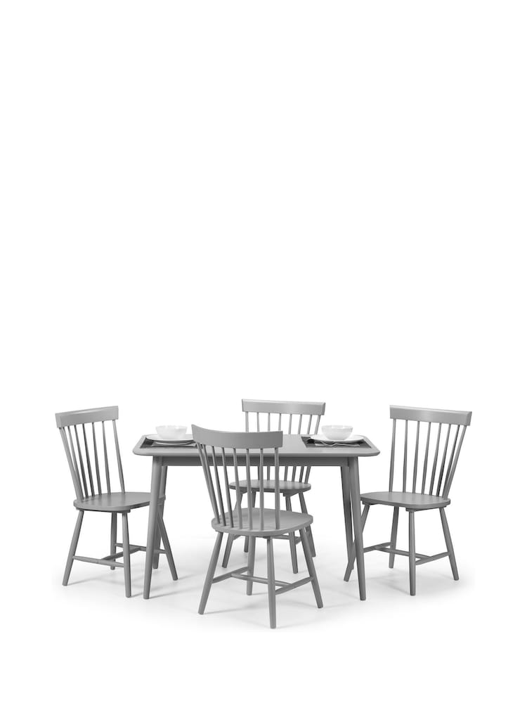 Julian Bowen Grey Torino Rectangular Dining Table - Image 3 of 3