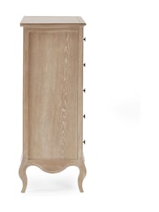Julian Bowen Limed Oak Camille 4 + 2 6 Drawer Chest - Image 5 of 5