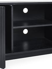 Julian Bowen Black Louis Fluted TV Unit - Image 7 of 10
