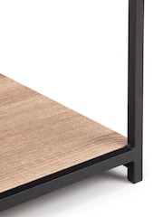 Julian Bowen Sonoma Oak Tribeca Tall Narrow Side Table - Image 5 of 5