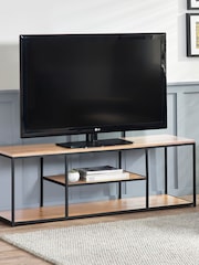 Julian Bowen Sonoma Oak Tribeca TV Unit - Image 1 of 5