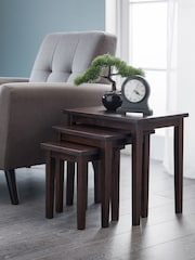 Julian Bowen Mahogany Cleo Nest Of Tables - Image 1 of 2