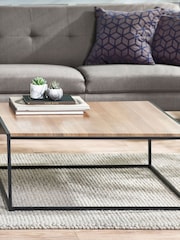 Julian Bowen Sonoma Oak Tribeca Square Coffee Table - Image 1 of 3