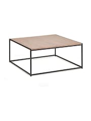 Julian Bowen Sonoma Oak Tribeca Square Coffee Table - Image 2 of 3