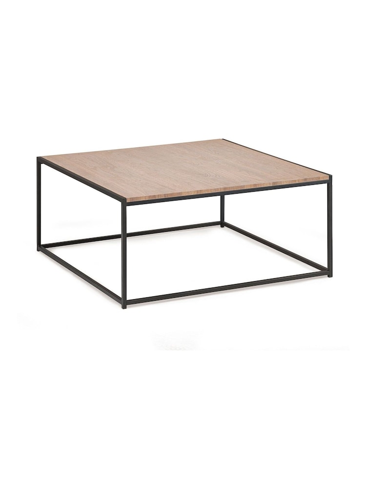 Julian Bowen Sonoma Oak Tribeca Square Coffee Table - Image 2 of 3