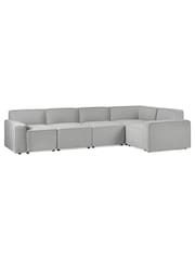 Julian Bowen Grey Lago Modular Sofa - Image 1 of 2