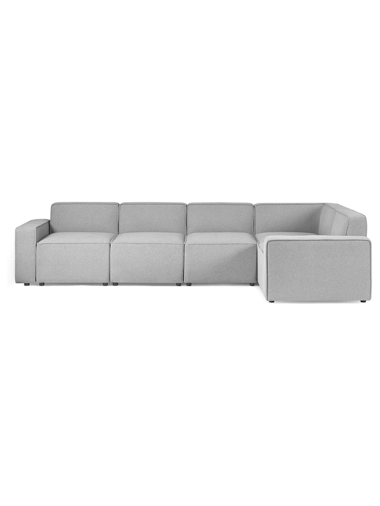 Julian Bowen Grey Lago Modular Sofa - Image 2 of 2