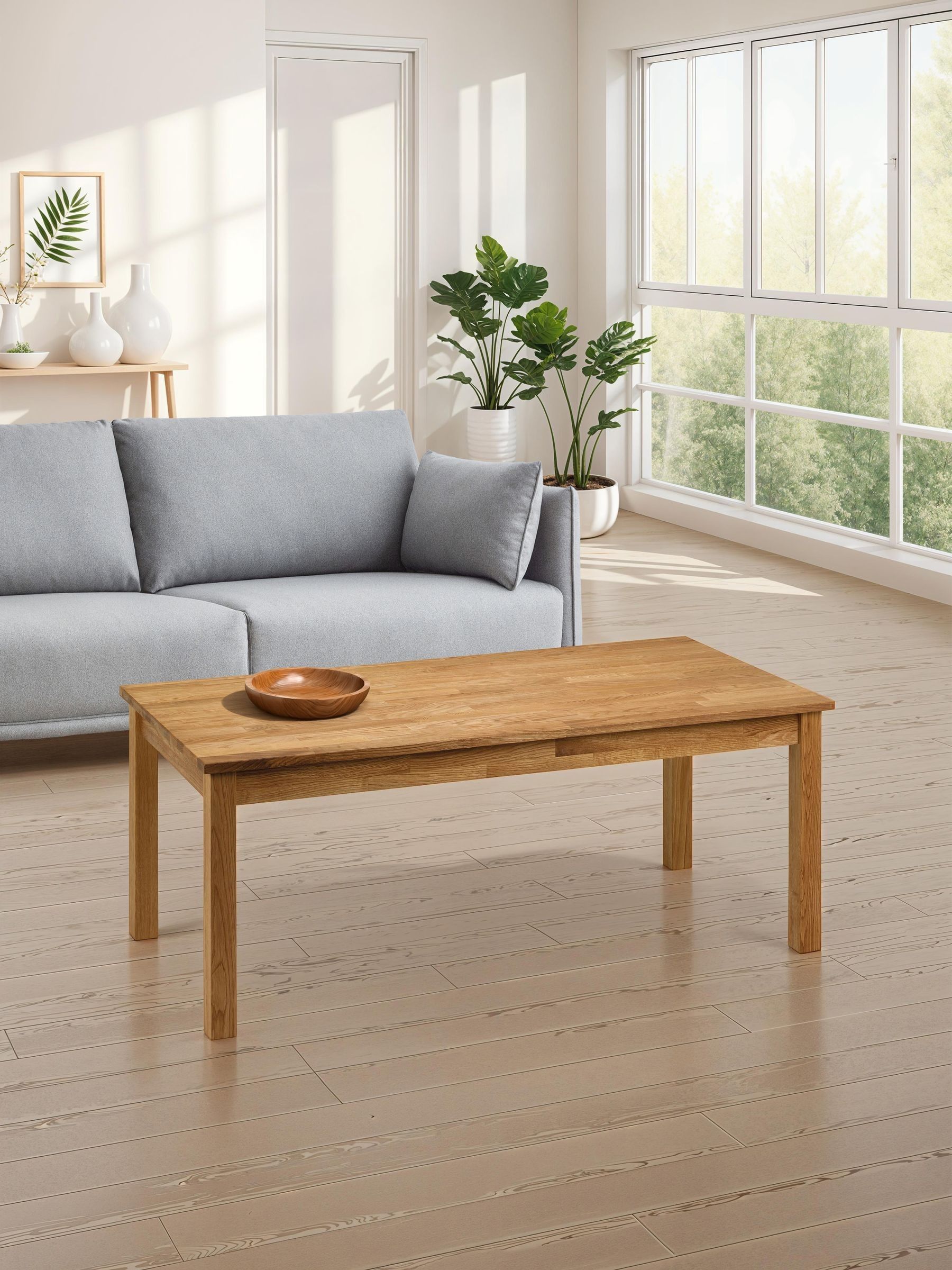 Julian Bowen Coxmoor Coffee Table - Oak - Image 3