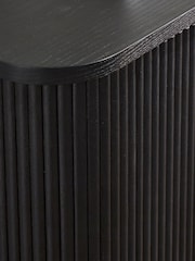 Julian Bowen Black Louis Fluted Sideboard - Image 10 of 13